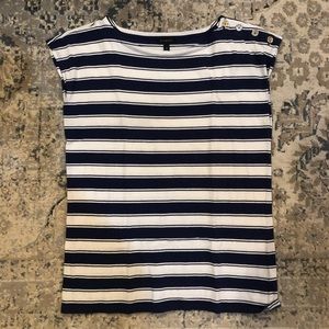 Short Sleeve Stripe Shirt